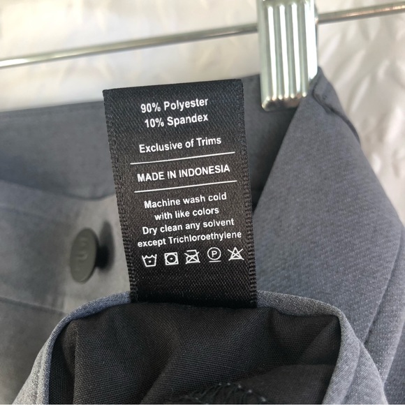 BNWOT Public Rec Workday Pant 2.0 in Slate Grey Slim Fit Trouser Pant - Picture 14 of 16